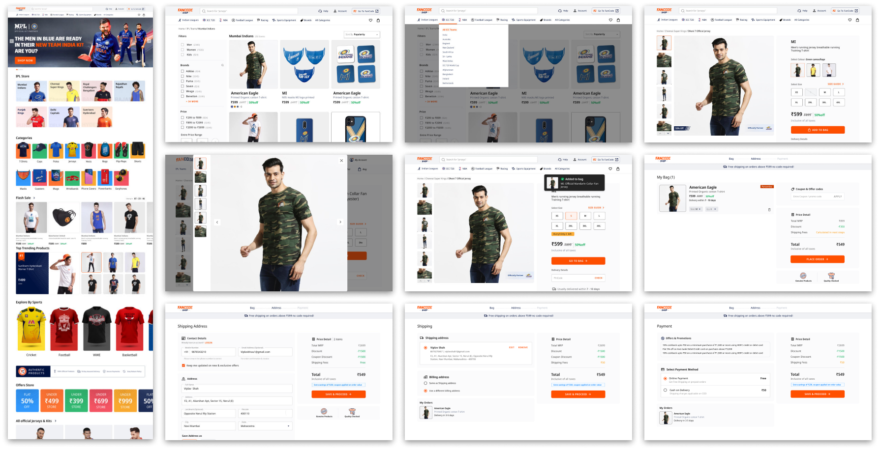 Final web UI